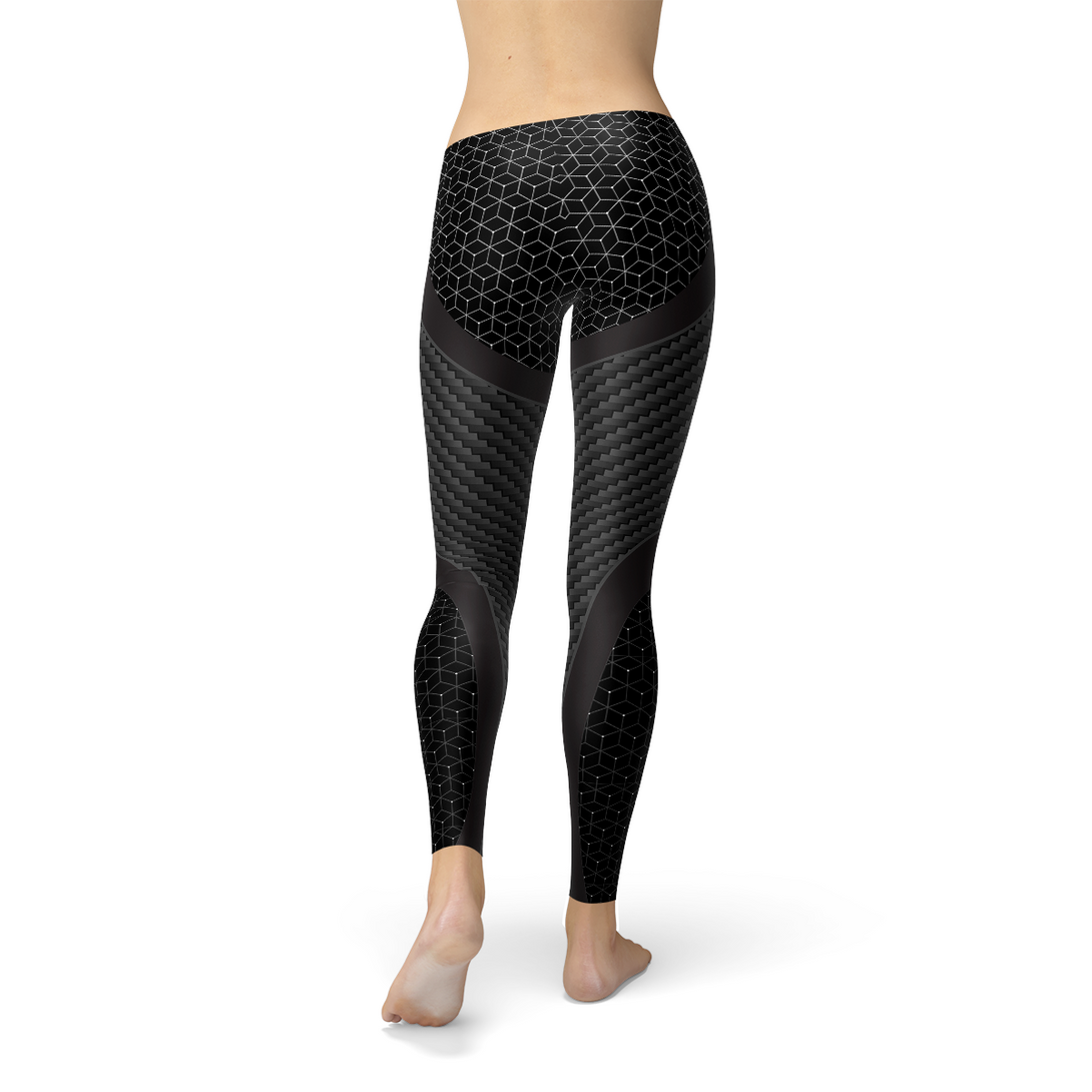 Maven Moda Carbon Fiber Leggings | Stay active and stylish all day long