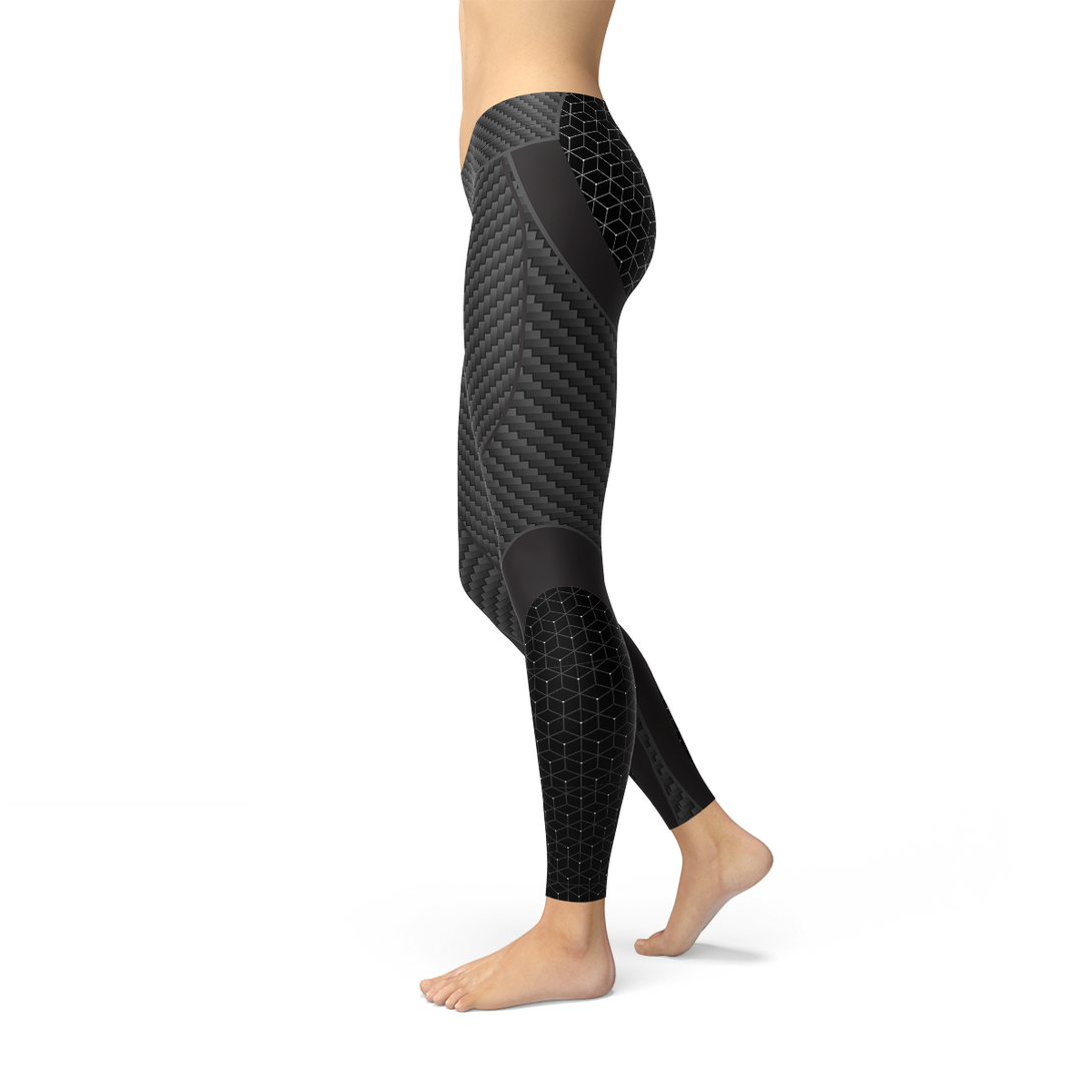 Maven Moda Carbon Fiber Leggings | Stay active and stylish all day long