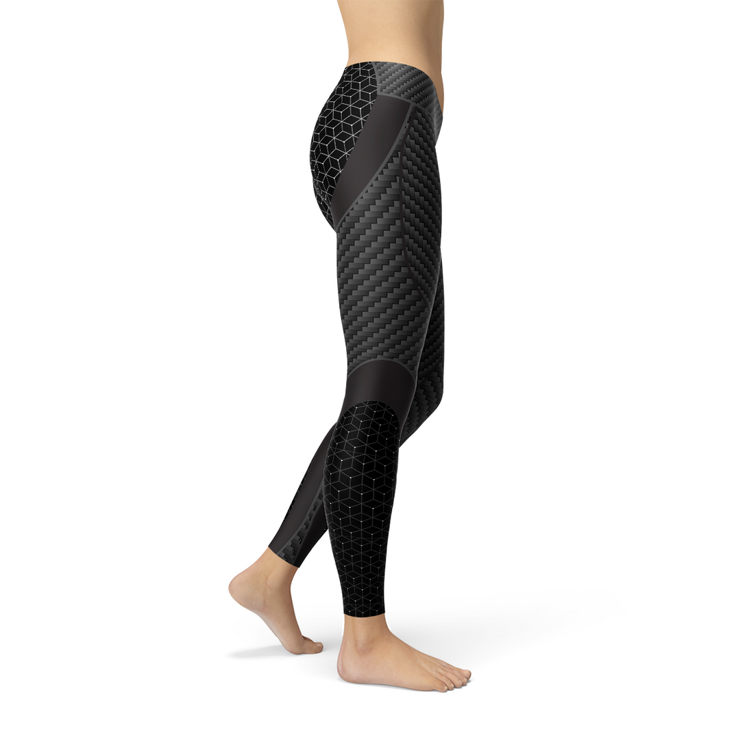 Maven Moda Carbon Fiber Leggings | Stay active and stylish all day long