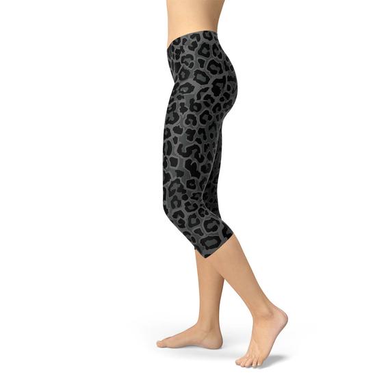 Maven Moda Leopard Capri Leggings | Show off your wild and sexy personality